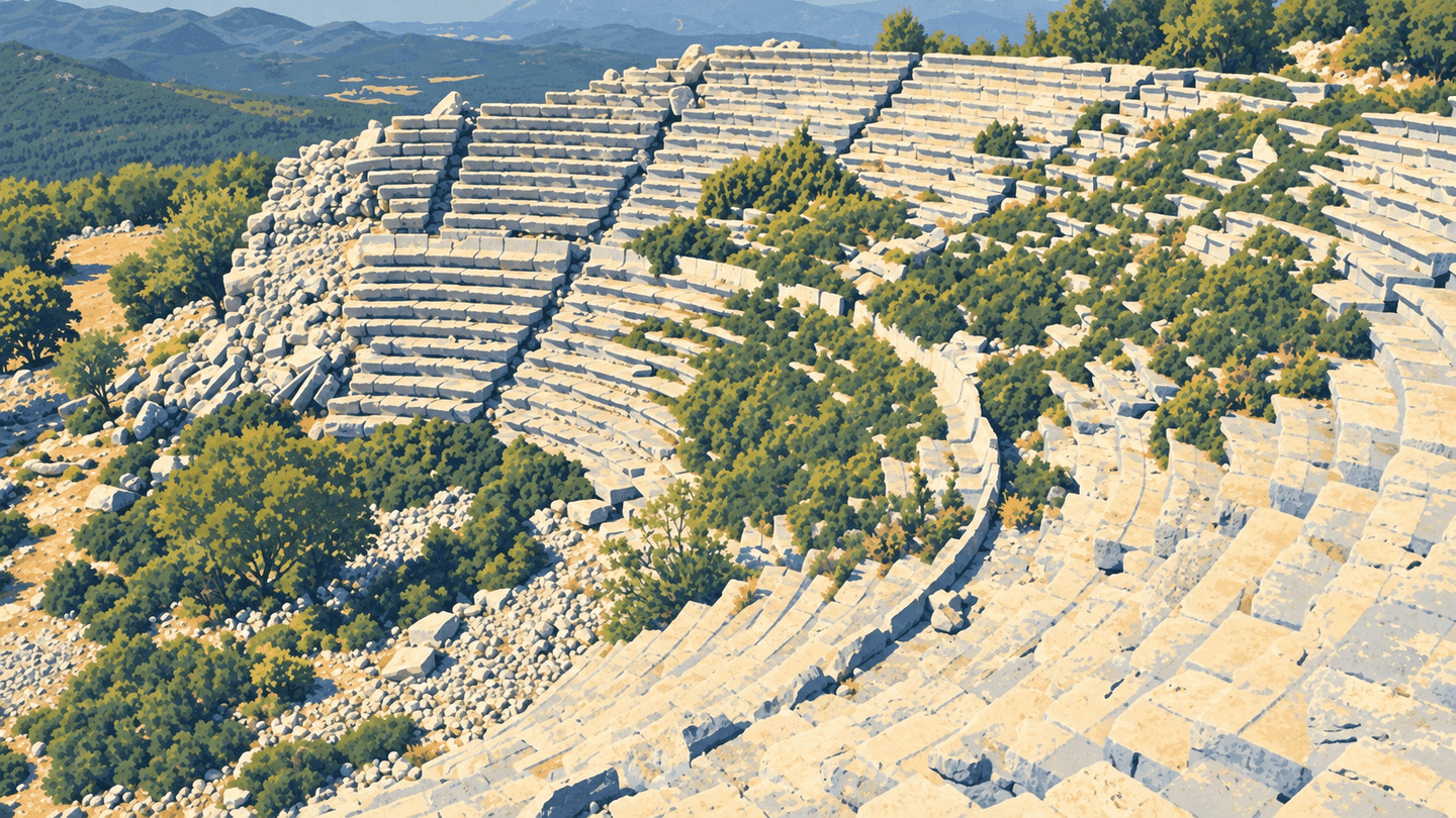 Hidden Lycian Ruins Near Demre
